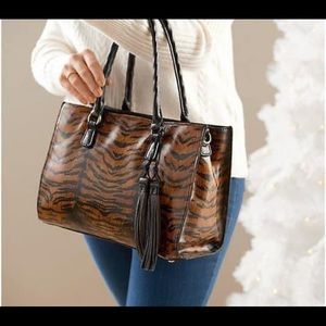 Patricia Nash Leather Primrose Satchel